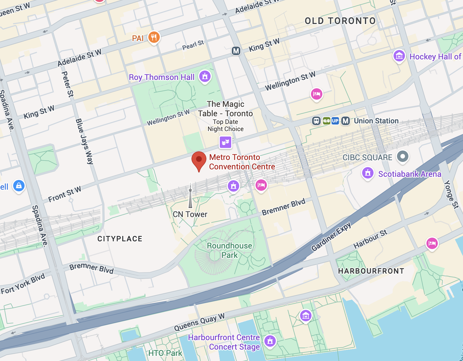 Metro convention center, Toronto